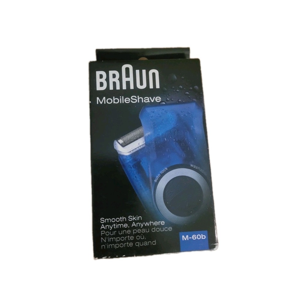 Braun M60b Mobile‎ Battery Powered Electric Shaver for Men